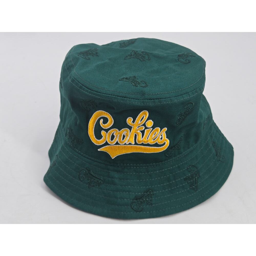 Cookies Bucket Hat Embroidered Cookies LOGO - Green Men's L/XL